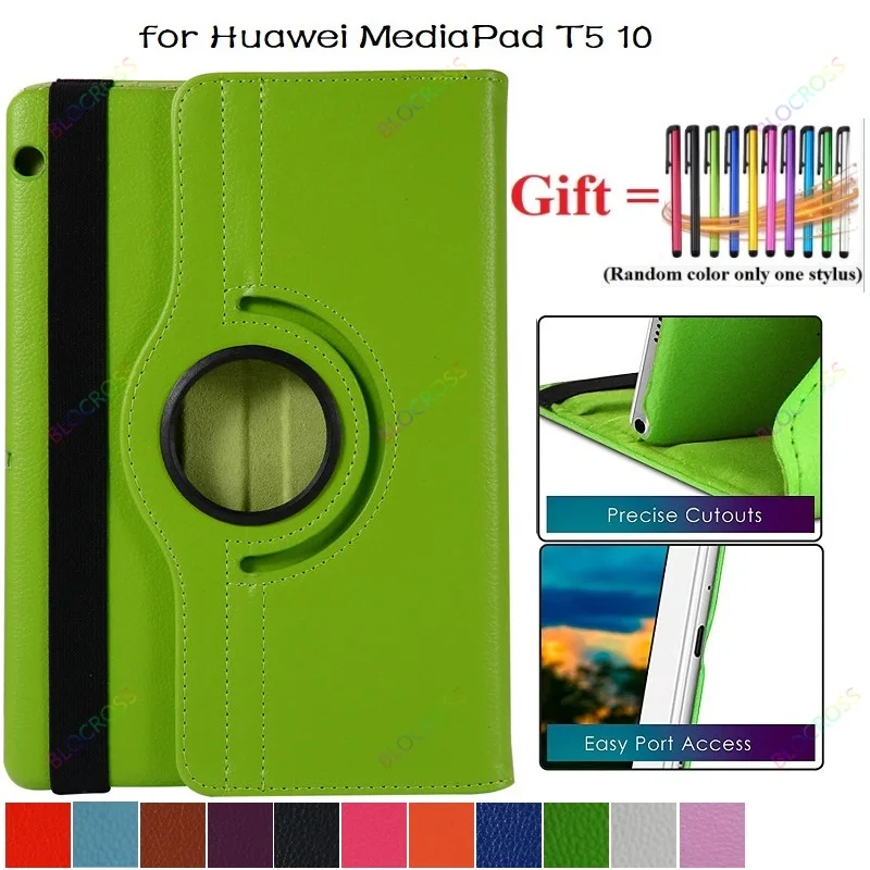 Для Huawei MediaPad T5 10 AGS2-W09/L09/L03 1 дюймов планшет с подставкой класса премиум из