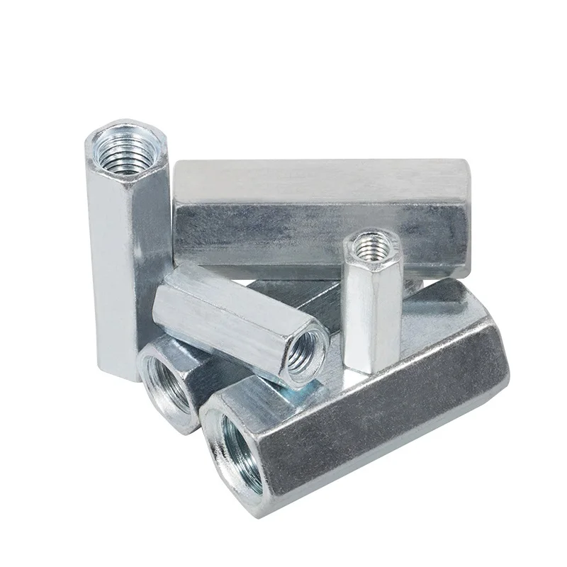 Crous Longs 5 Pcs M8 Crous à Tige Longue Hexagonales Crous à Douille