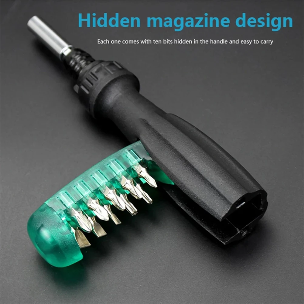 

11 в 1, компактная телескопическая отвертка, длина 19 см