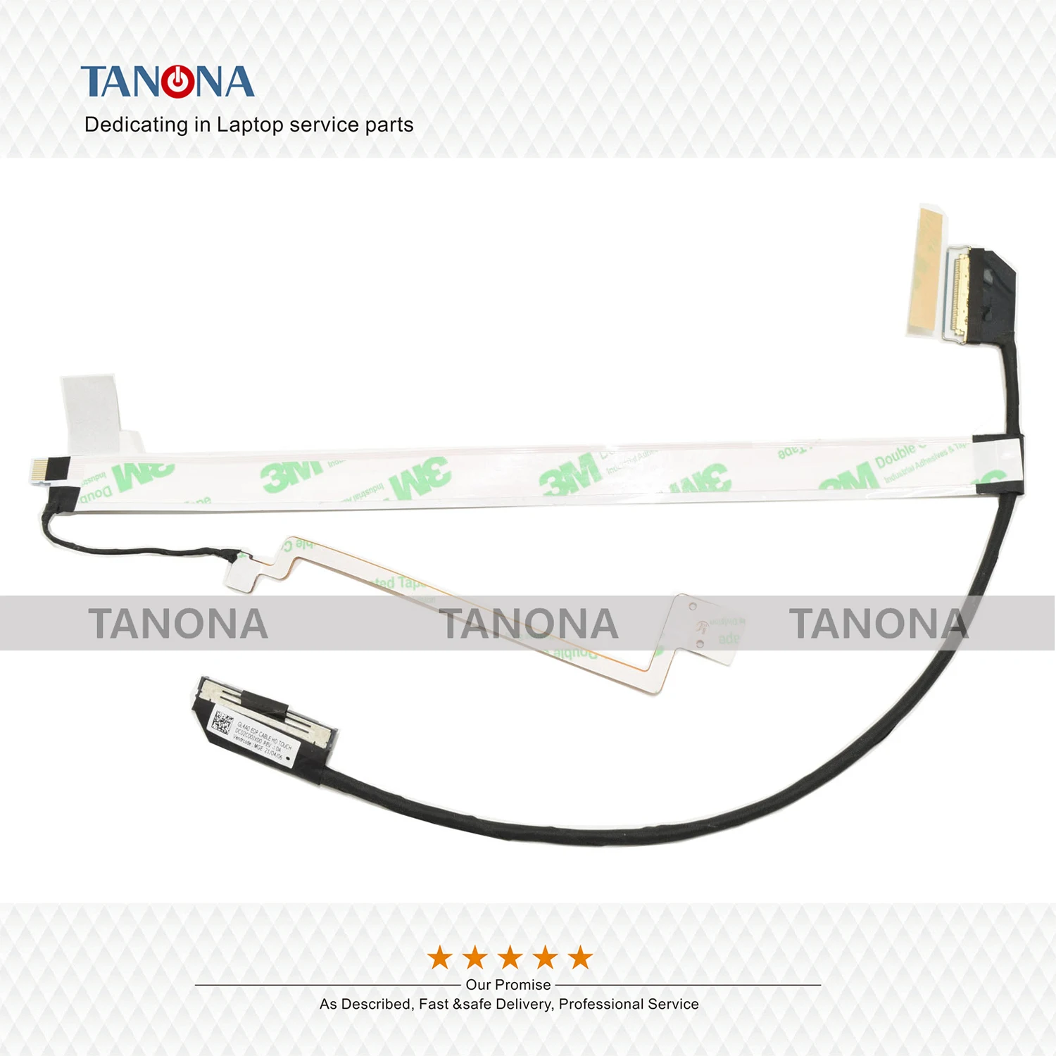 ThinkPad L14 Gen 1 L14 Gen 2 LCD EDP 케이블 비디오 Lvds 와이어 EDP RGB 터치 케이블용 새 5C10X67076 DC02C00JX00