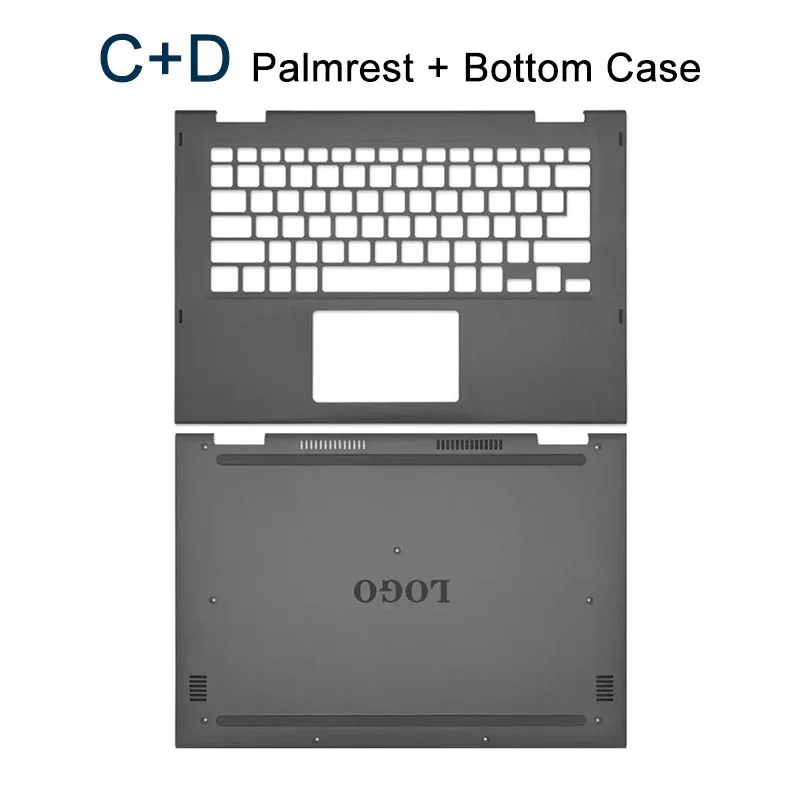DELL Inspiron 13MF 5368 5378 5379 P69G 용 터치 노트북 케이스, 노트북 LCD 후면 커버, 전면 베젤 경첩, 팜레스트 하단 케이스, 신제품