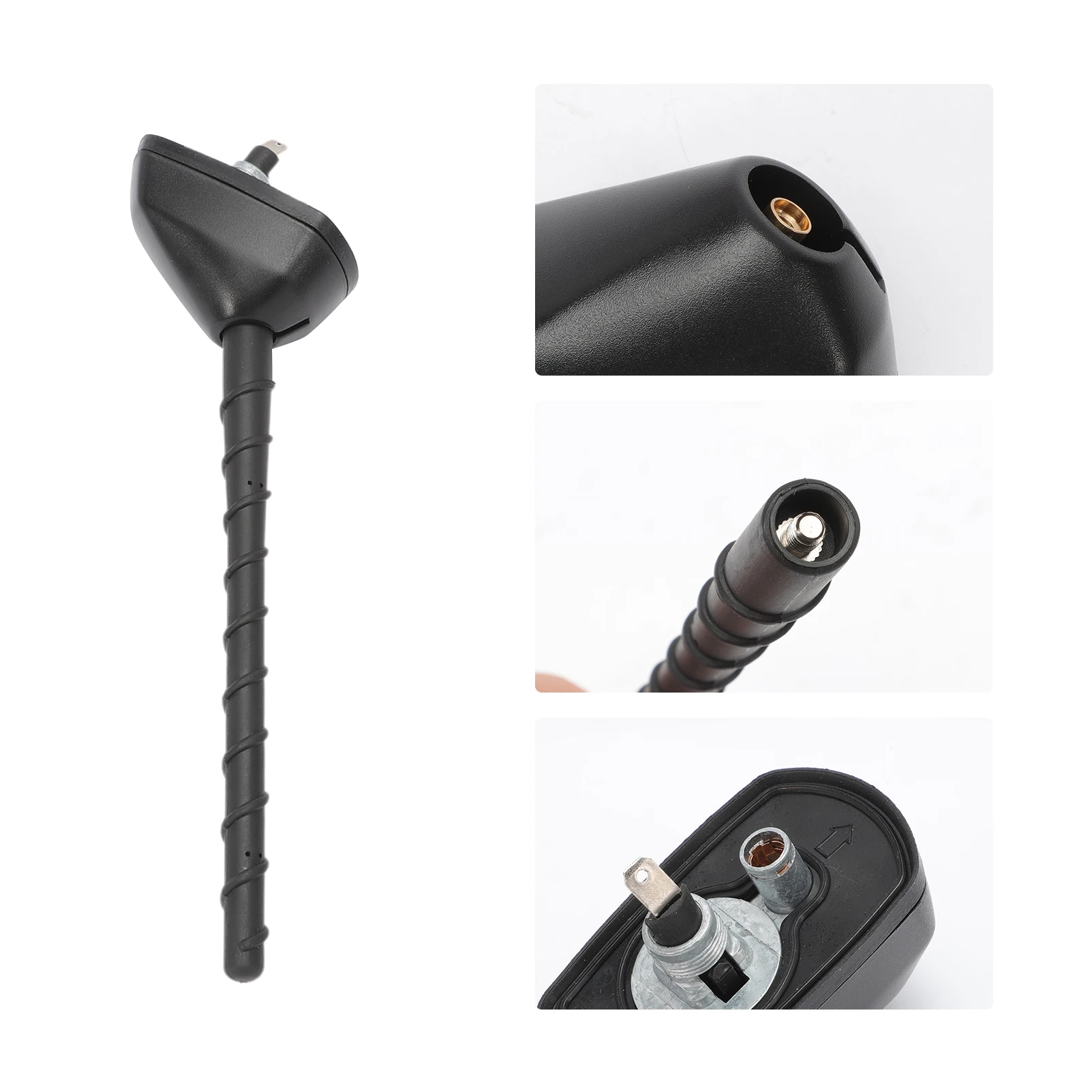 Bolwins R15C Short Car Antenna – 21.5cm AM/FM Roof Antenna For Hyundai, Toyota, Kia