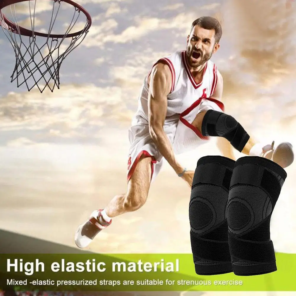 

1Pc Knee Pads Braces Sports Support Kneepad Men Women For Arthritis Joints Protector Fitness Compression Sleeve Knee Brace