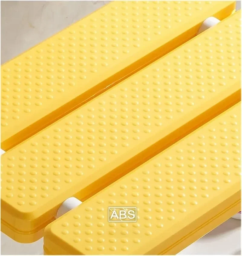 Bathroom Wall-mounted Shower Stool Safety Non-slip Bathroom Shower Shower Folding Stool Barrier-free Elderly Shower Chair 5