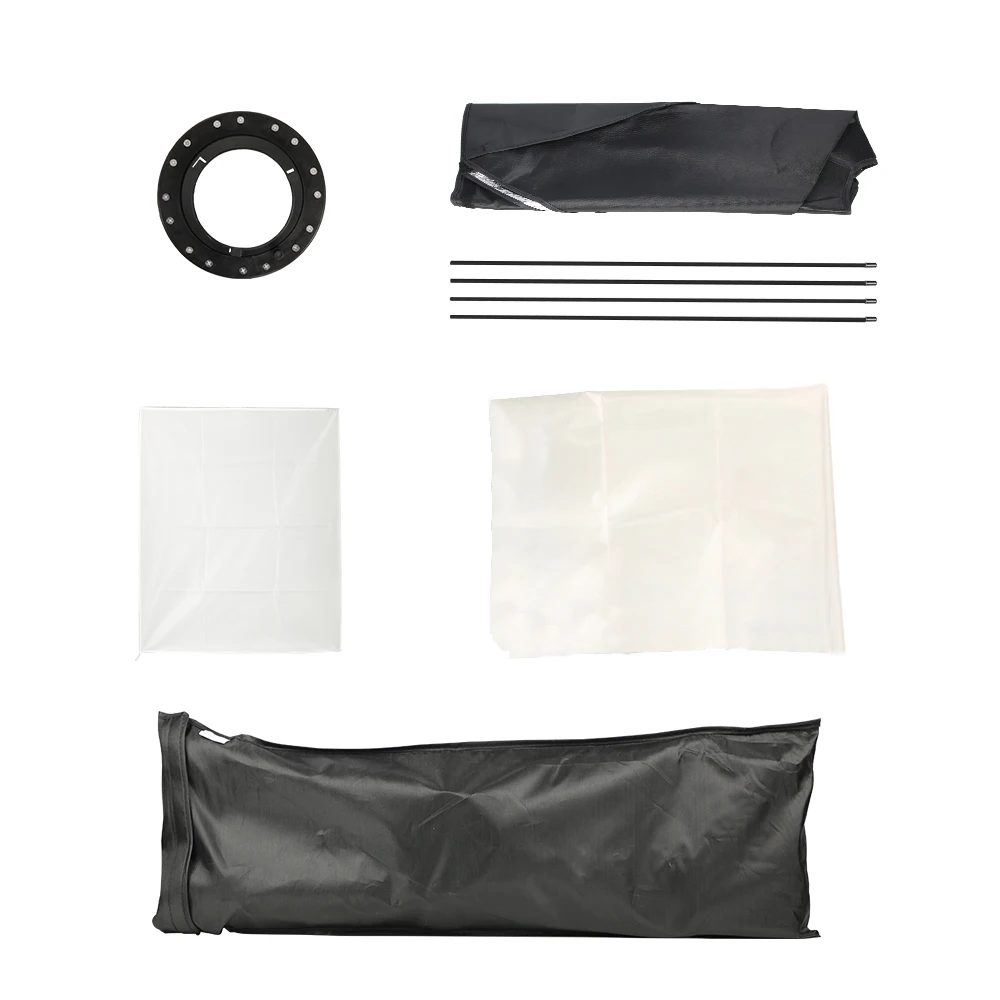 60x90cm 보웬스 사진 촬영용 소프트라이트 디퓨저 지름 10cm 라이브 방송, 제품 사진 촬영 또는 스튜디오 제작용