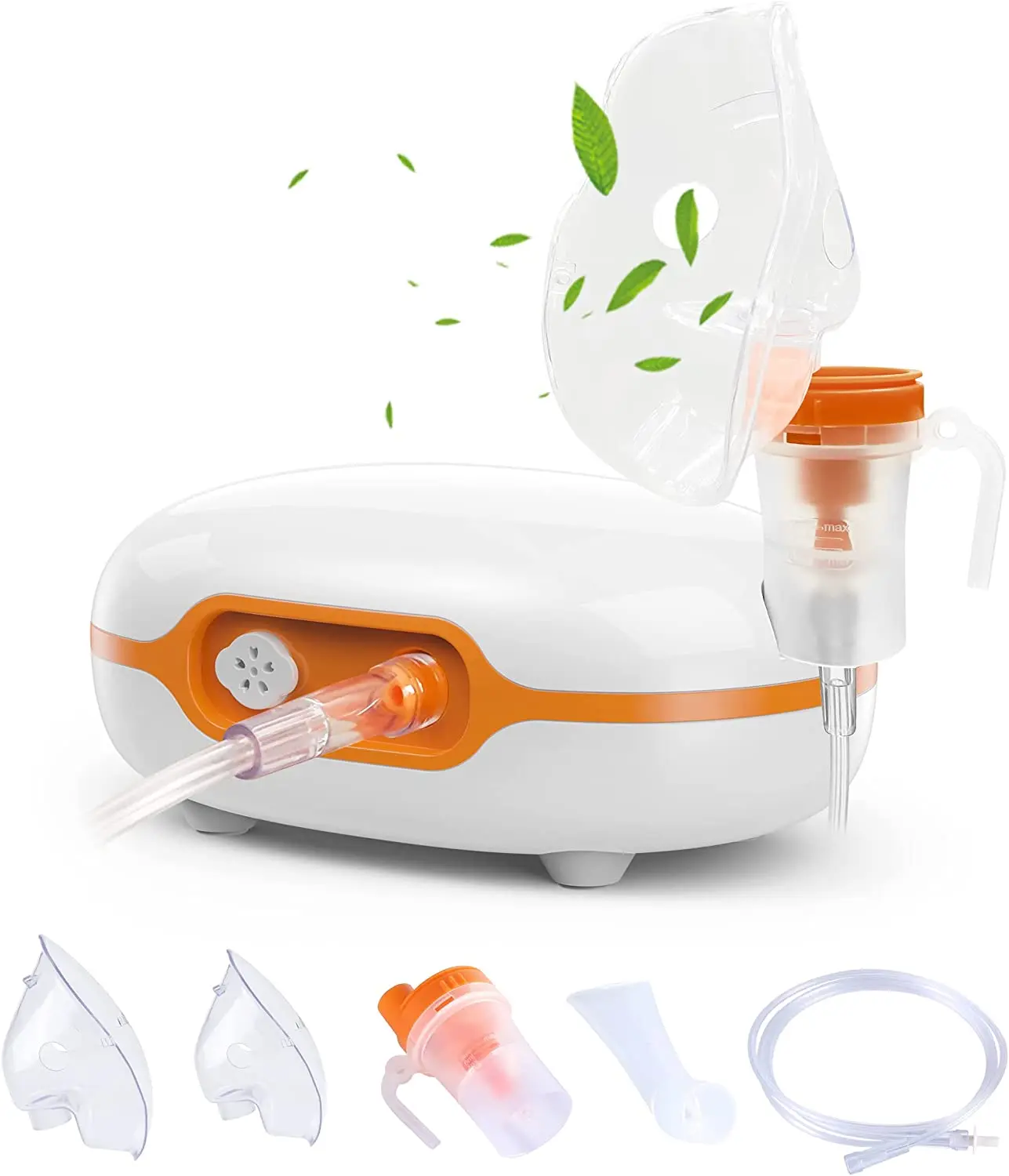 Nebulizzatore Per Adulti E Bambini, Nebulizzatore Portatile Inalatore A Vapore Di Nebbia Fredda, Nebulizzatore A Compressore Con Accessorio Completo