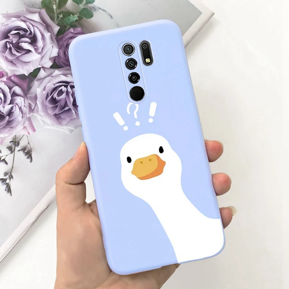 Cute Animal Cartoon Phone Case - Candy Color Soft Silicon TPU Back Cover
