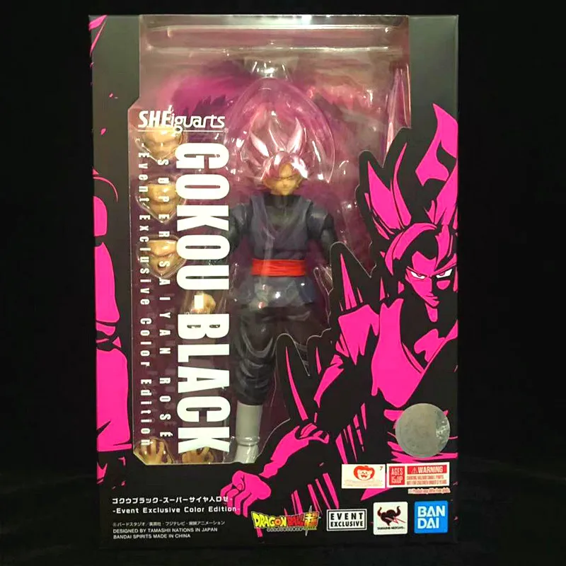 Goku Black Super Saiyan Rose SH Figuarts Event Exclusive Color Dragon Ball  Super