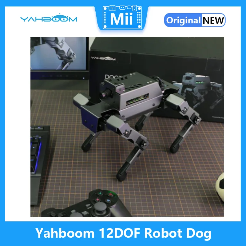 Yahboom ũž ݼ κ  ̿ DOGZILLA S1, AI  ī޶ ,   4B , ̽ α׷, 12DOF