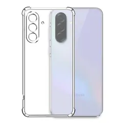 Crystal Clear Shockproof Airbag Phone Case - Soft Silicone Protective Cover and Bumper for Galaxy A17 5G (Shockproof Case)