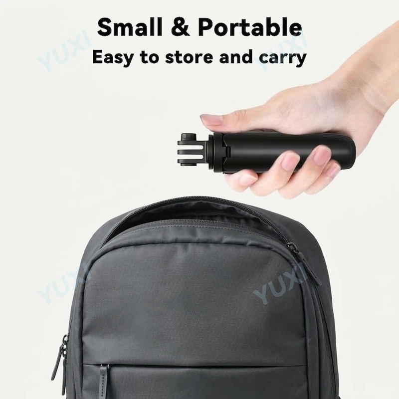Mini Trépied Extensible pour GoPro Hero 13-3, DJI Osmo, Accessoire Vlog