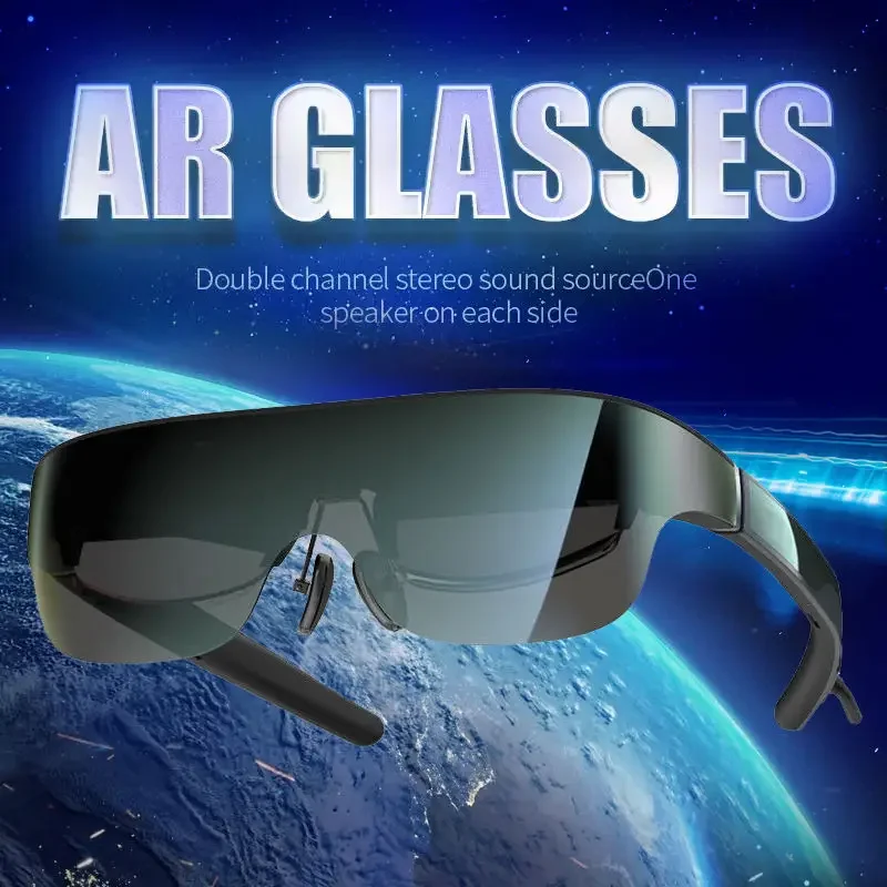 Internet Tv 3d Video Glasses Xnxx Virtual Screen Augmented Reality (Ar) Language Learning Glasses Oem