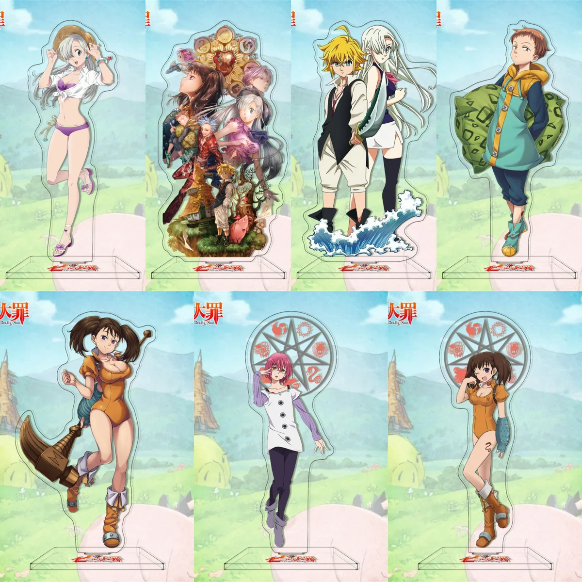 15cm Anime Character Acrylic Stand Ornament and Gift Collection