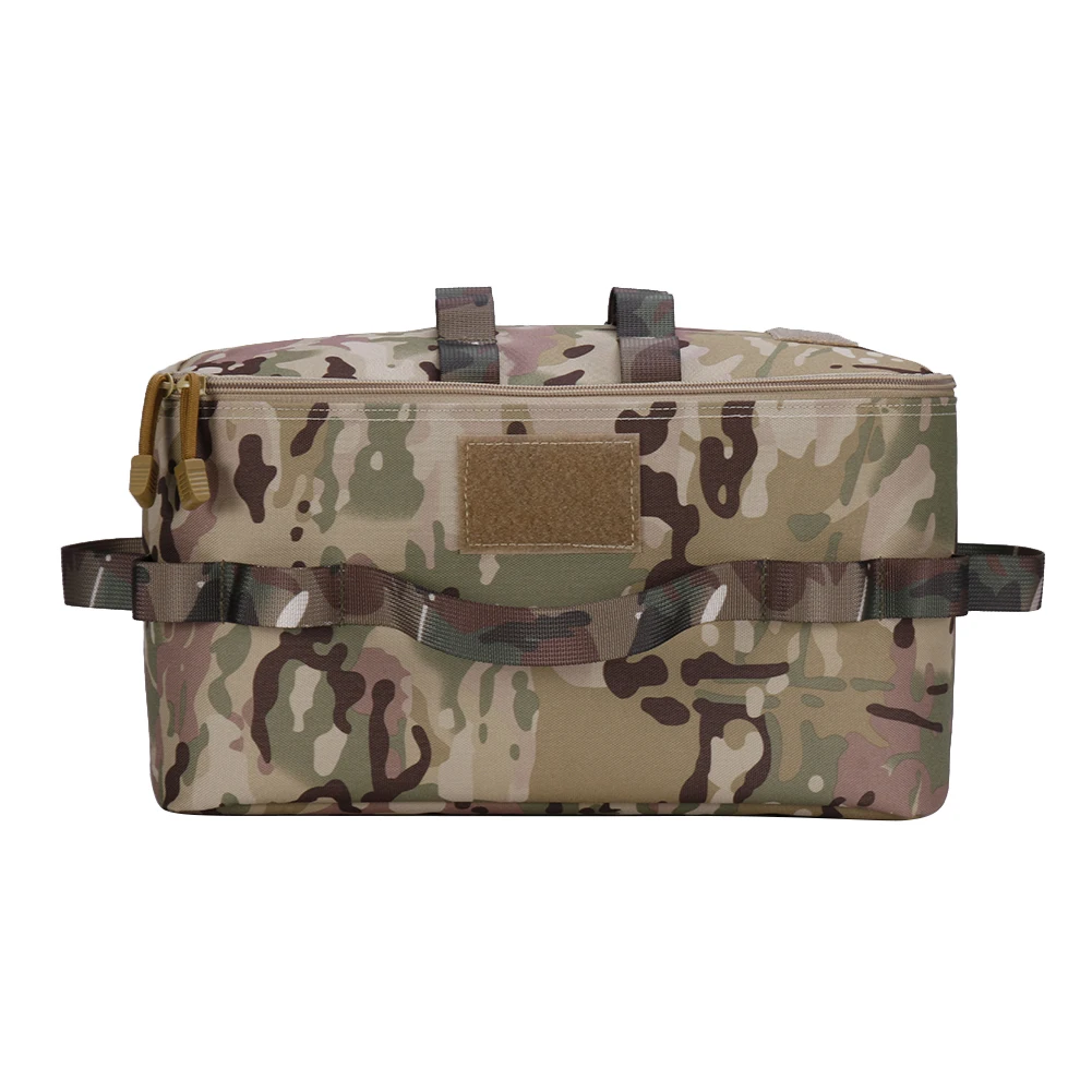 Outdoor Tool Kit Bag Wear-resistant Cookware Organizer 600D Oxford Large Capacity Multifunction for Travel Hiking for Picnic BBQ