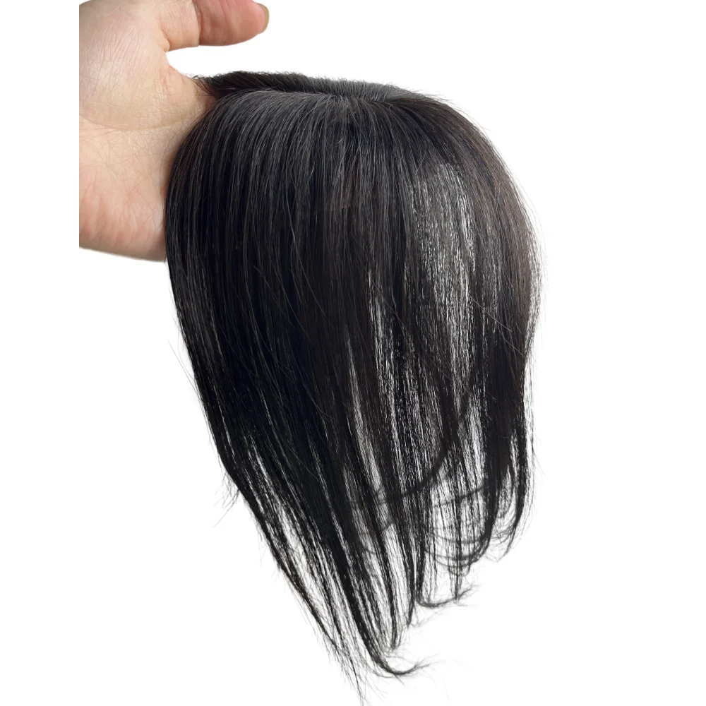 شعر مستعار كوري طبيعي للنساء ، شعر بشري حقيقي ، مش...