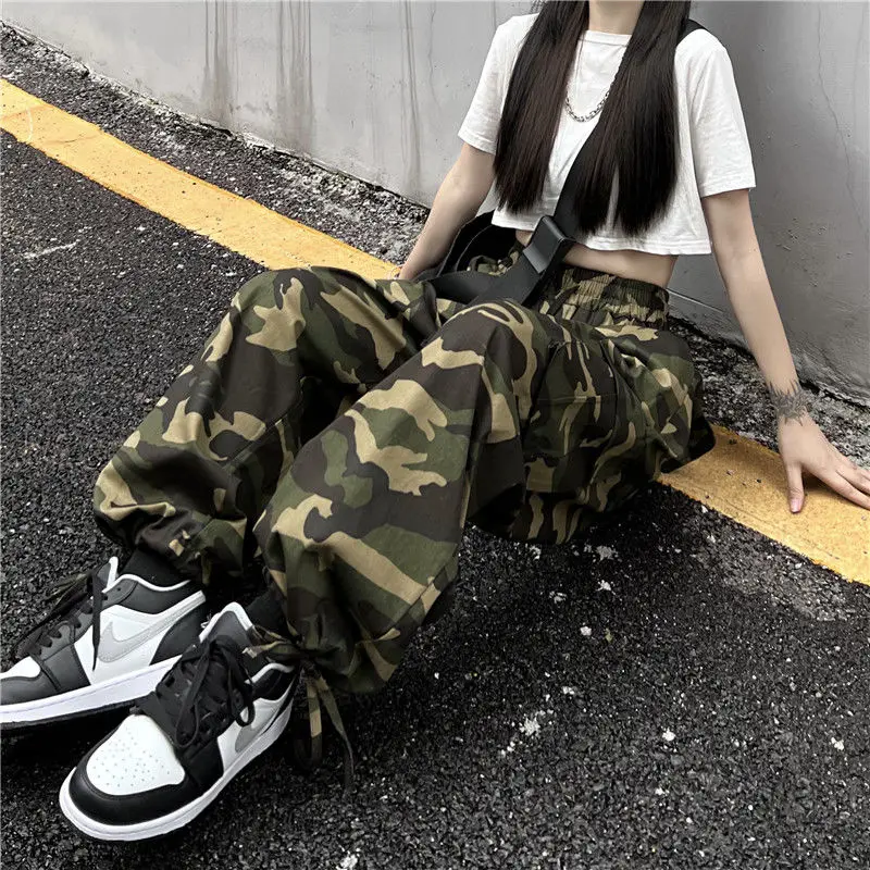 Camo Baggy Cargo Pants