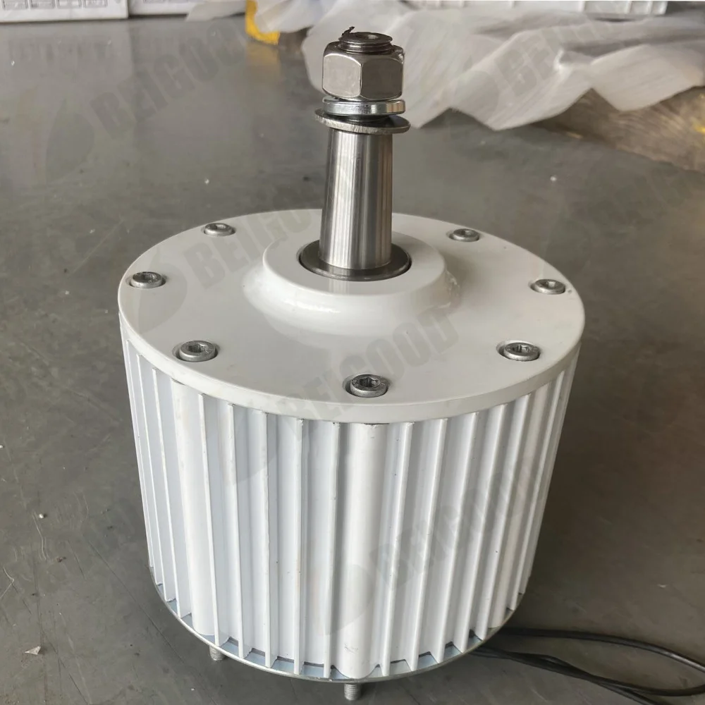 Générateur Aimant Permanent Beigood 2000W - 48V/96V/220V, Triphasé, Neuf