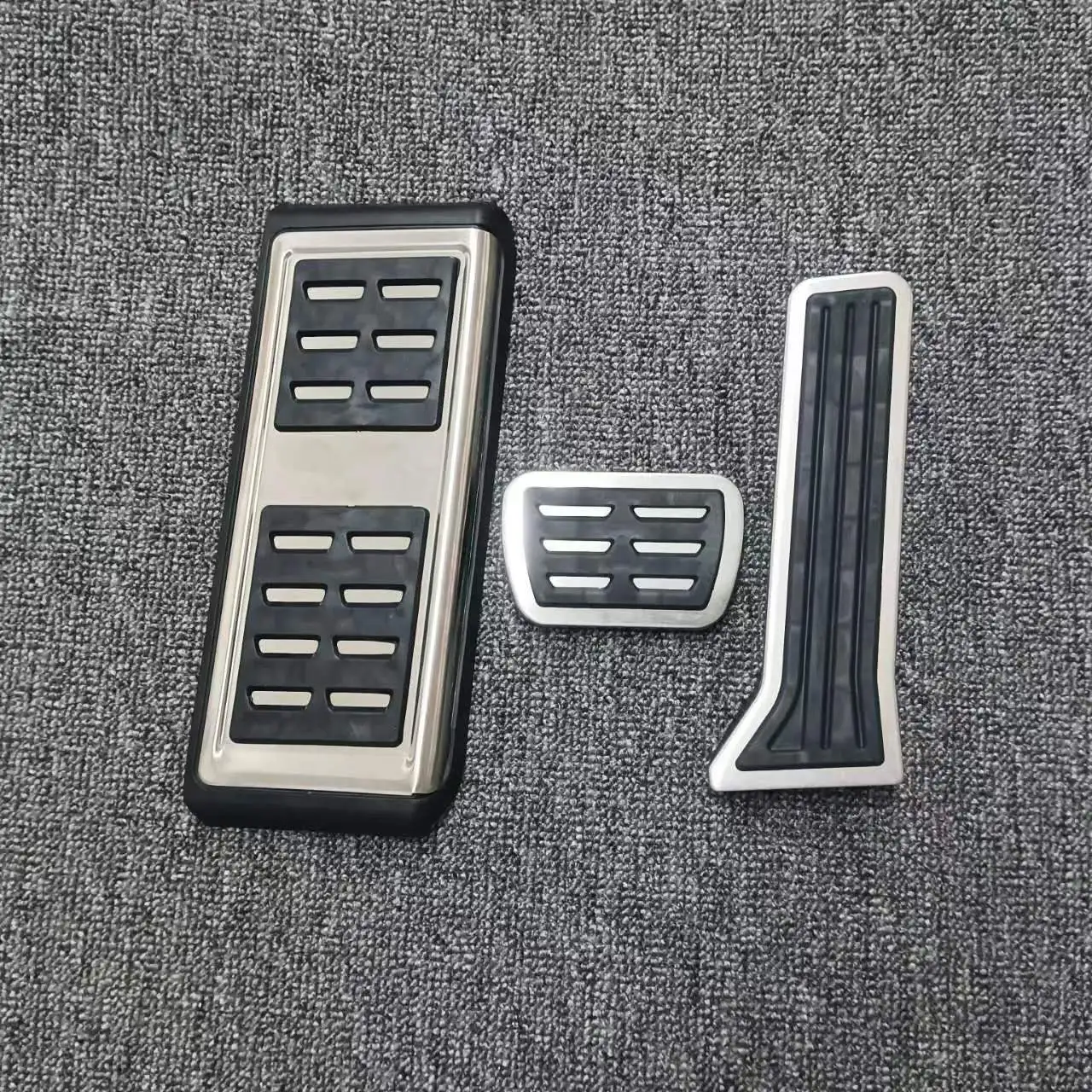For Xpeng G6 Stainless steel Accelerator brake pedal Interior modification Accelerator brake antiskid Foot pedal Accessories car pedals stainless steel pedal cover