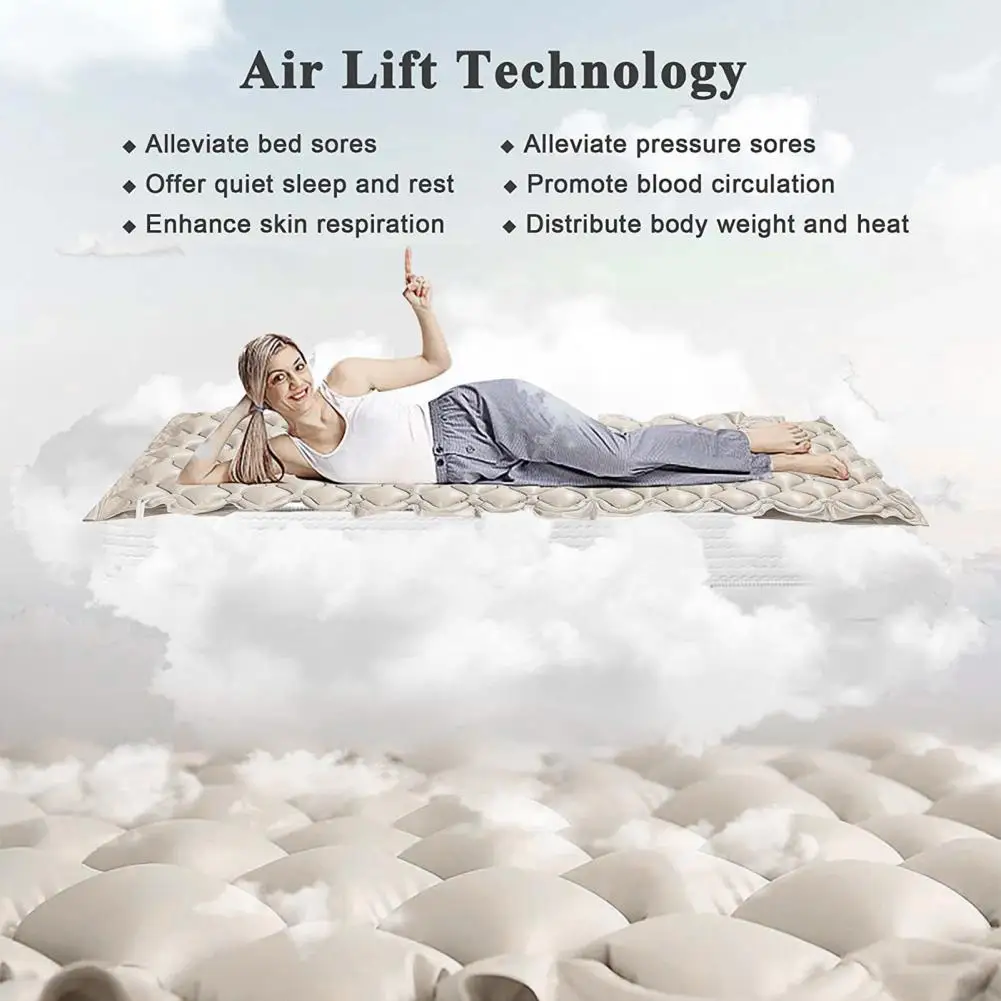 Reusable Alternating Pressure Pad Easy Storage Anti-decubitus Practical Alternating Air Pressure Mattress Bed Sore Pad 3