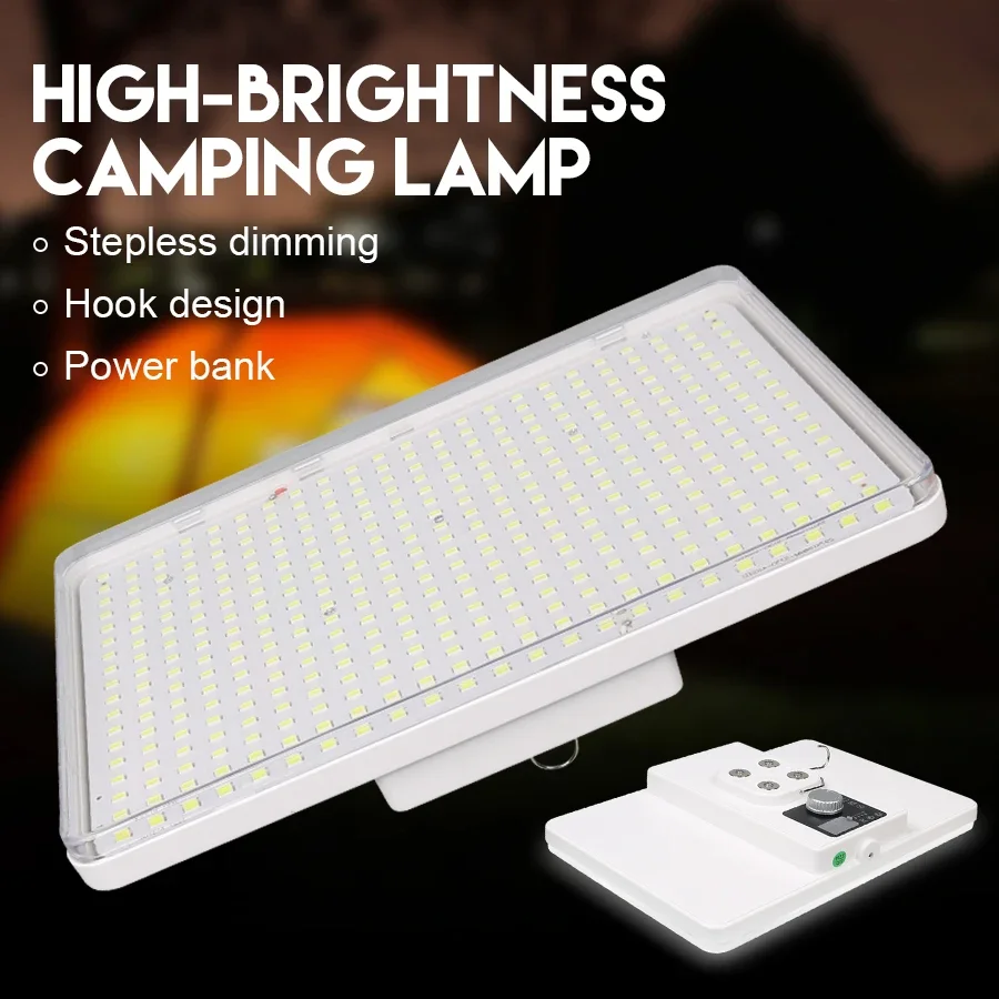 Multifunctional LED Lantern Type-c Rechargeable Outdoor Power Bank 24000mah Emergency Lighting