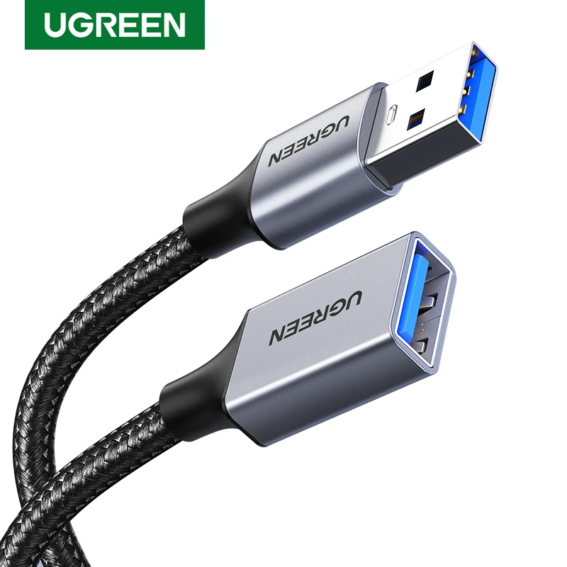 UGREEN USB 연장 케이블 스마트 노트북 PC TV 용 USB 3.0 케이..