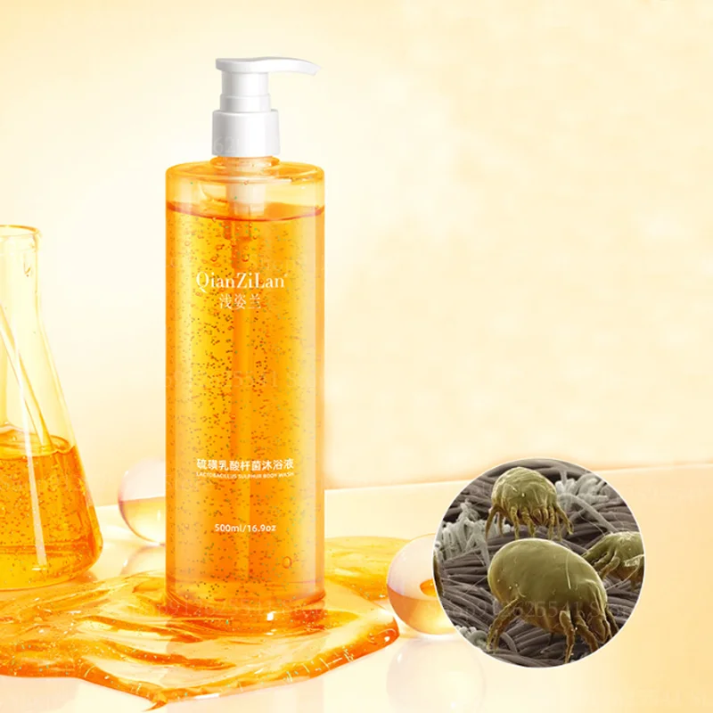 SulfurLactobacillusShowerGelScabiesMitesBathBodyCreamSulphur
