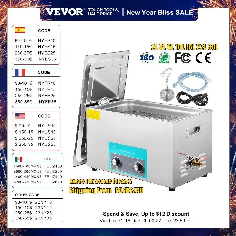 Portable Electric Ultrasonic Cleaner Washing Machine
