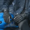 WEST BIKING Winter Cycling Gloves Full Finger Leather Tactical Gloves Touch Screen Sports Protection Motorcycle Bike Gloves 6