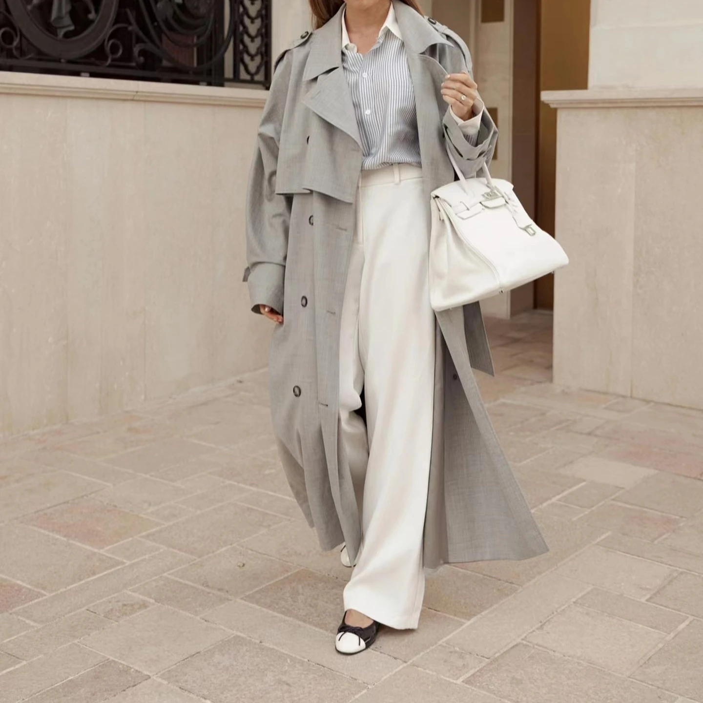 eaphi multi way volume trench coat