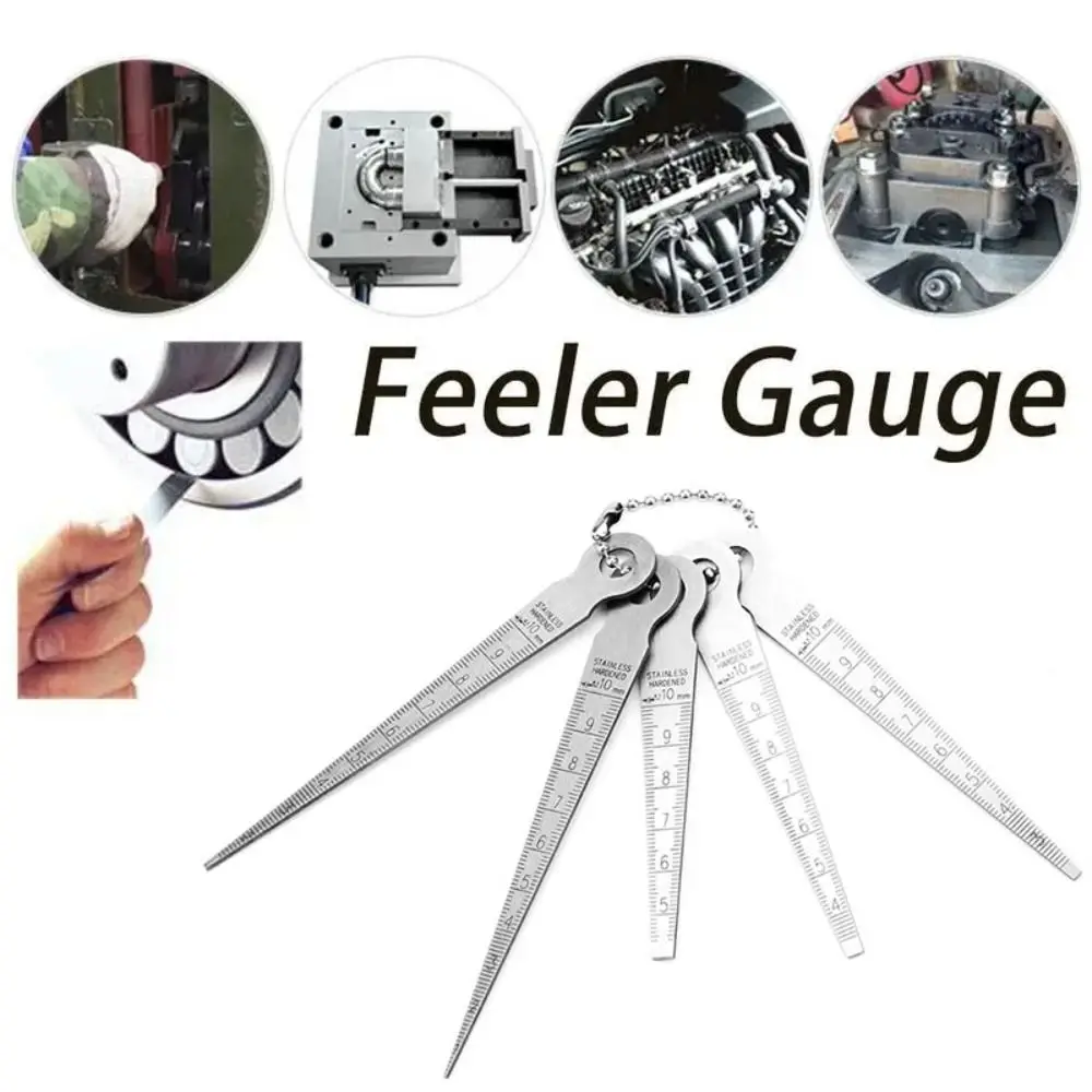 High Precision Taper Gauge Accurate Hole Inspection Welding Gauge Support Inch and Metric System Durable Depth Ruler