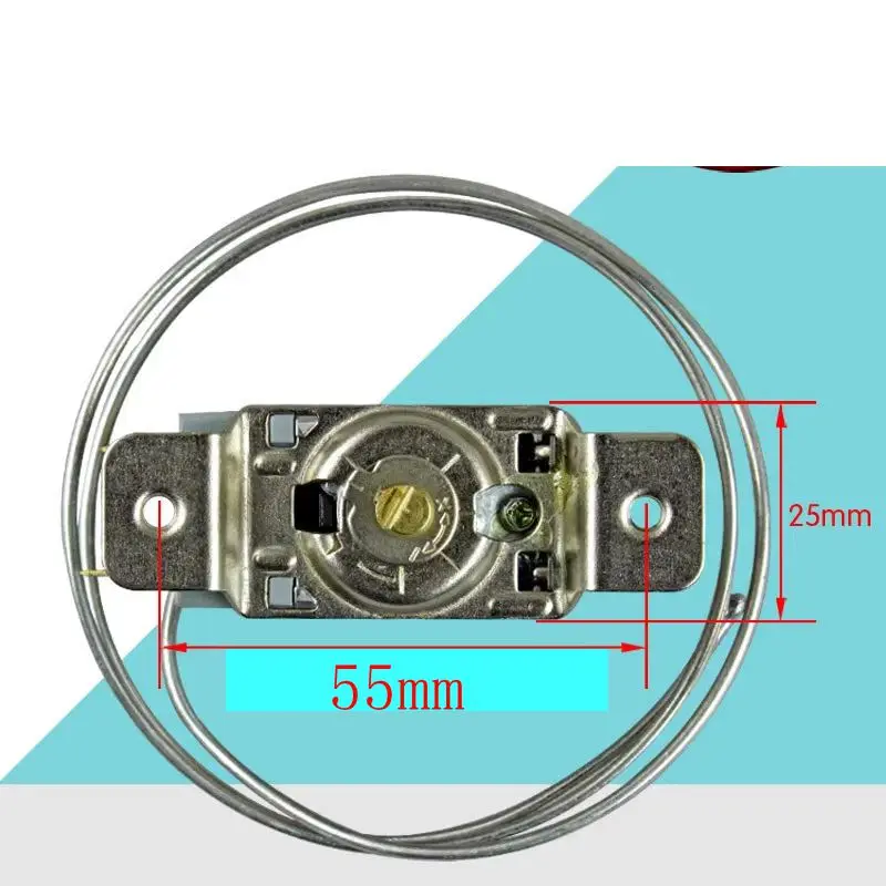 WPF32G 2Pin Refrigerator Thermostat Household Metal Temperature Controller Accessories
