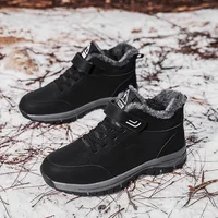 Women's Ankle Boots Waterproof Warm Snow Boots Women Non-slip Plush Hiking Shoes Men Winter Shoe Sneaker Comfortable Couple Boot 2