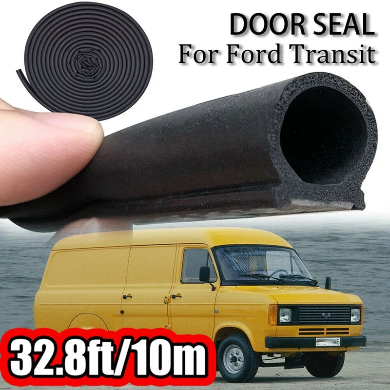 5 M Per Ford Transit Tourneo Connect Courier Custom Mk4 Mk5 Mk6 Mk7 Mk8 Door Seal Strips 16 X16Mm Caravan Campervan