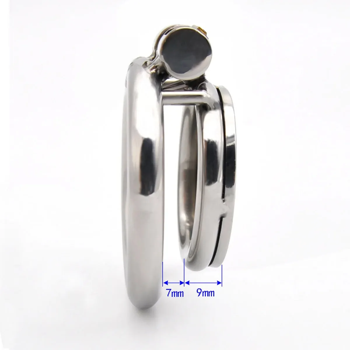 Male slave super mini chastity cage stainless steel chastity device penis cage cock ring lock sex toy men's BDSM sissy