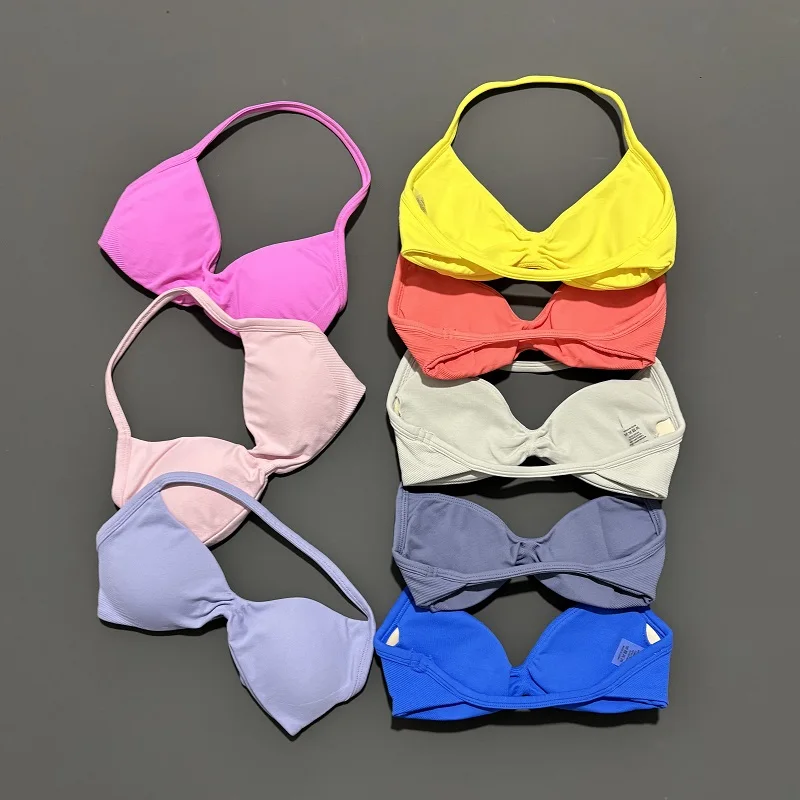 Sports Strappy Bra Yoga Underwear Women
