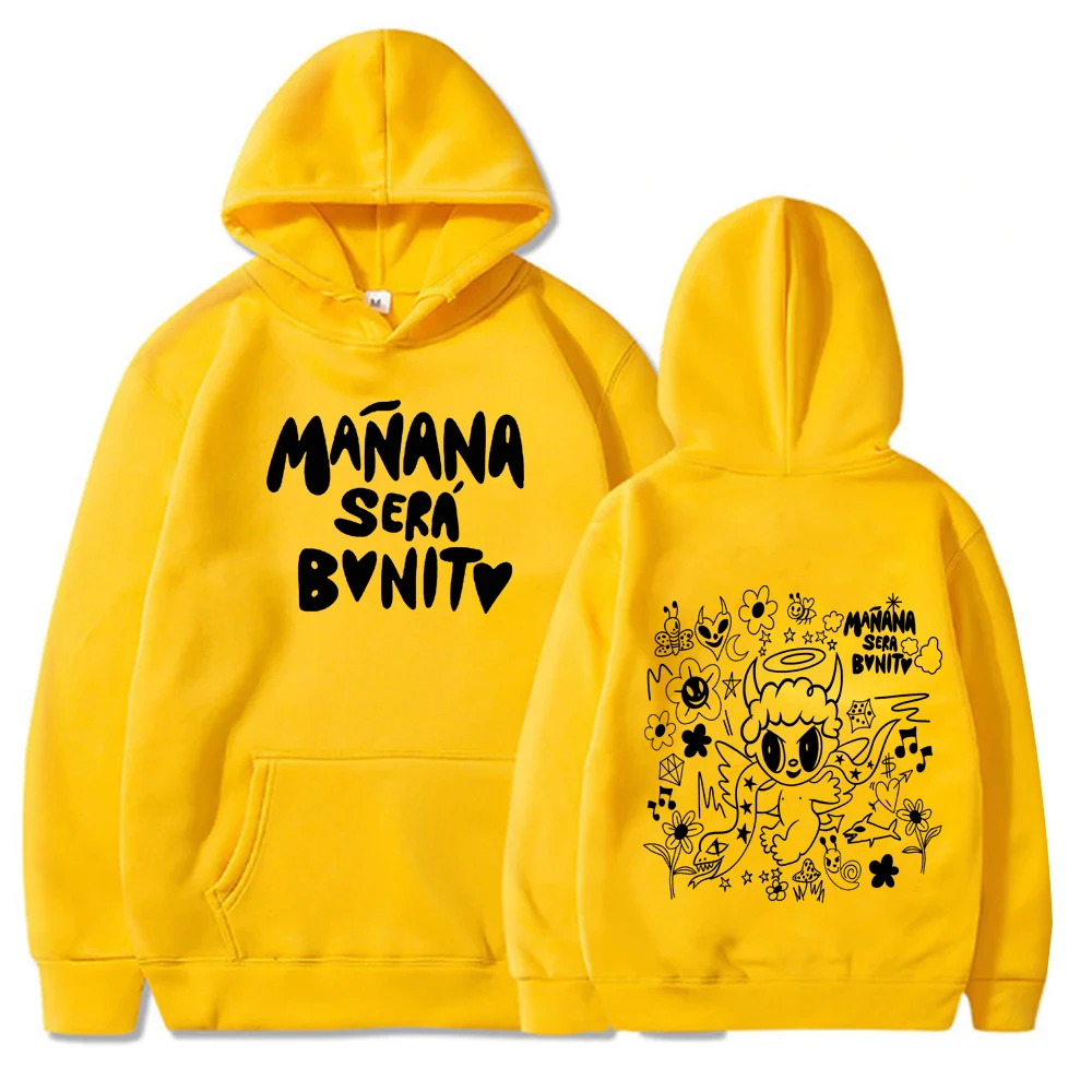 thumbnail image 1 of Sudadera con capucha de Karol G MAÑANA SERÁ BONITO Album Tour Merch para hombre/mujer Sudadera de moda de estilo callejero Top de manga larga, 1 of 5