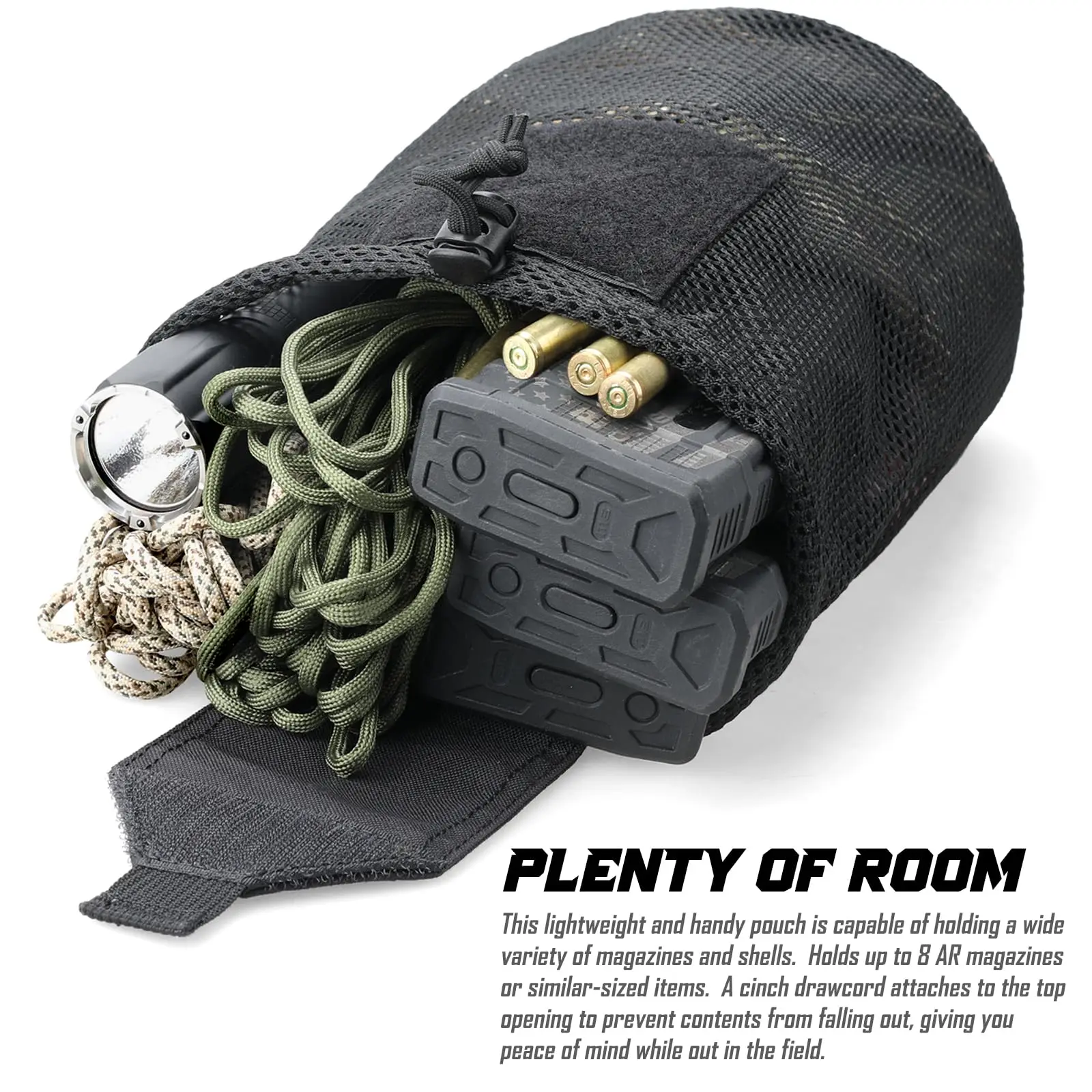 Molle Dump Pouch Tactical Utility Bag for Camping Hiking