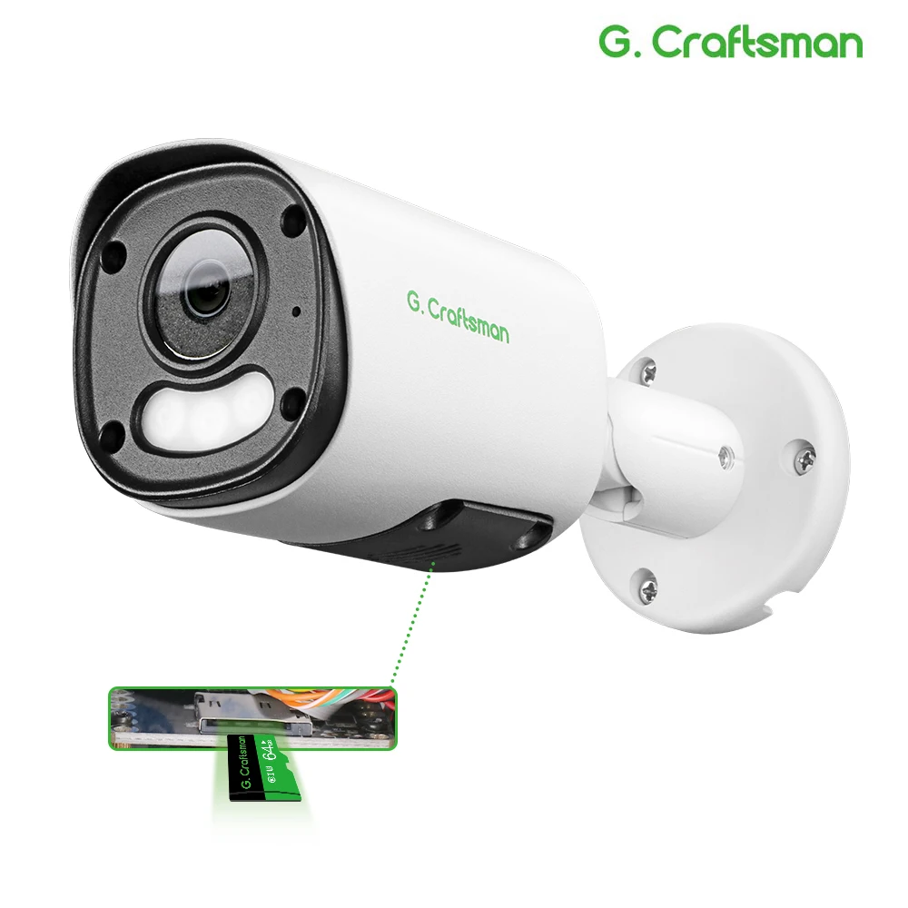 XMeye YU SONY 6MP POE IP Camera IMX335 Support TF Card Face Audio Warning Onvif CCTV Video Surveillance Security G.Craftsman