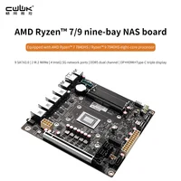 CWWK AMD-7940HS/8845HS 8-bay/9-bay NAS/USB4/40G rate 8K display 4 network 2.5G/9 SATA/PCIe x16 ITX motherboard 1