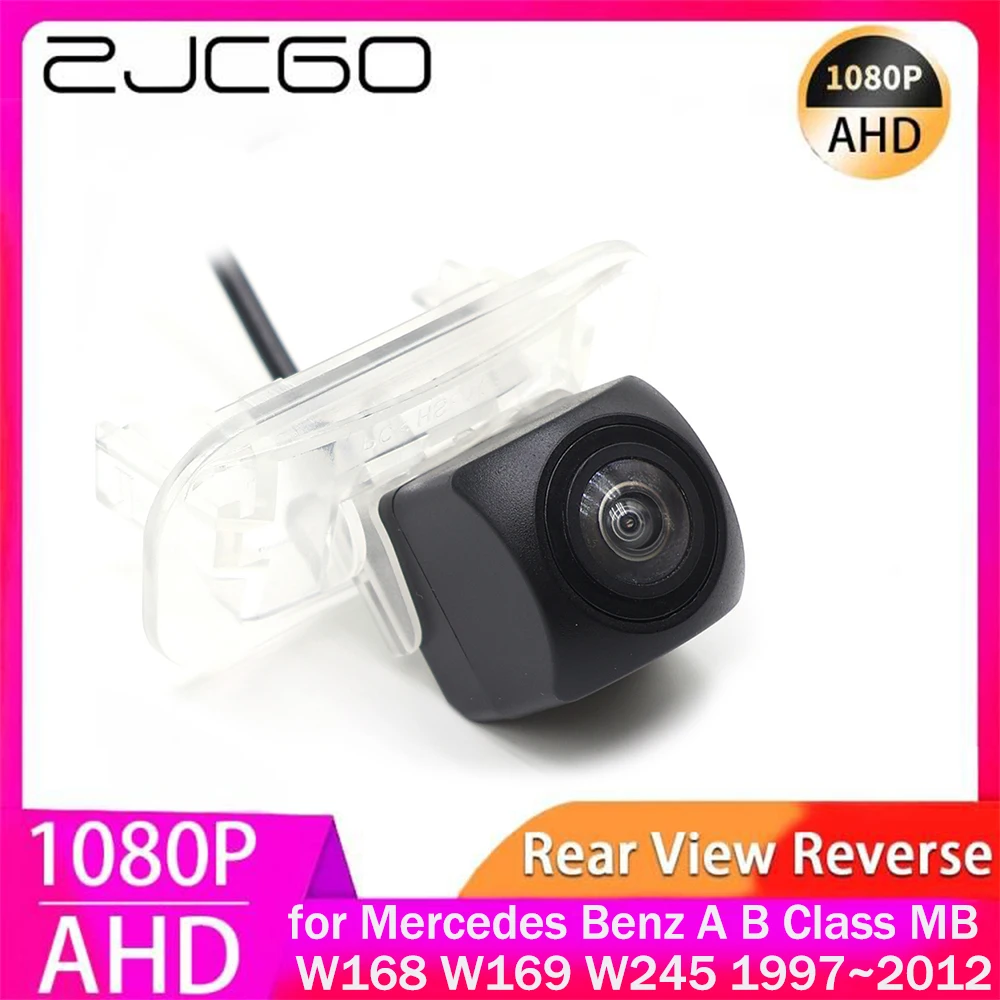 

ZJCGO AHD 1080P Parking Reserve Back up Car Rear View Camera for Mercedes Benz A B Class MB W168 W169 W245 1997~2012