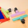 2pcs Portable Kitchen Storage Food Snack Sealed Bag Clip Large Potato Chips Bag Clip Plastic Tool Food Clip for Coffee Bread Bag 4