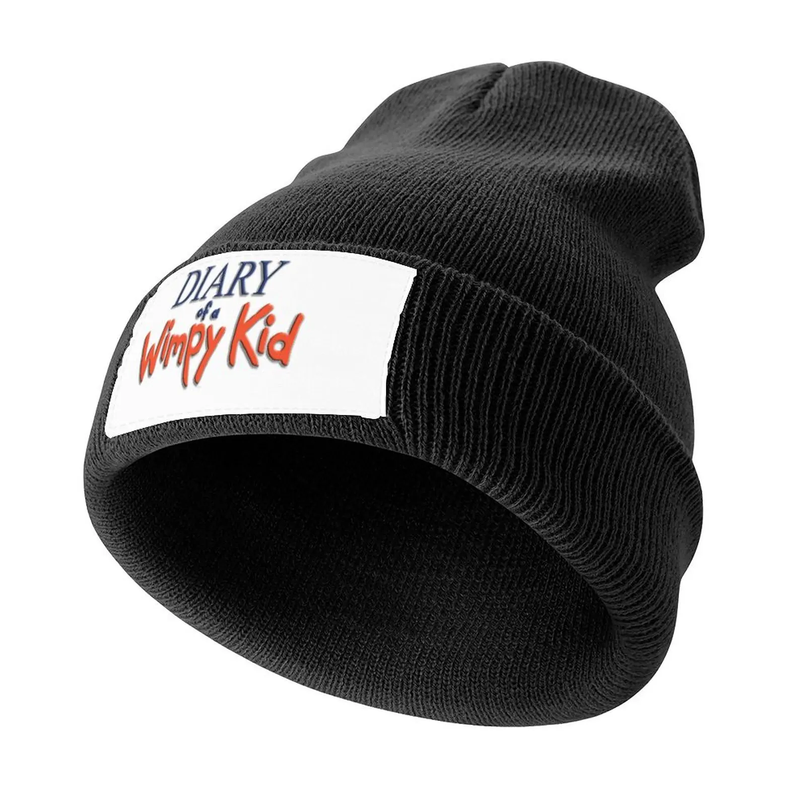 

Diary of a Wimpy Kid Funny Gift For Fans diary of a wimpy kid movie Knitted Cap Hood Sunscreen black Women Caps Men's