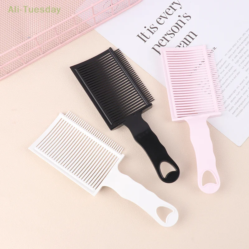 Description Picture 3 of itemFading Comb Professional Barber Clipper Flat Top Hair Cutting Comb For Men Heat Resistant Fade Comb Salon Styling Tools
