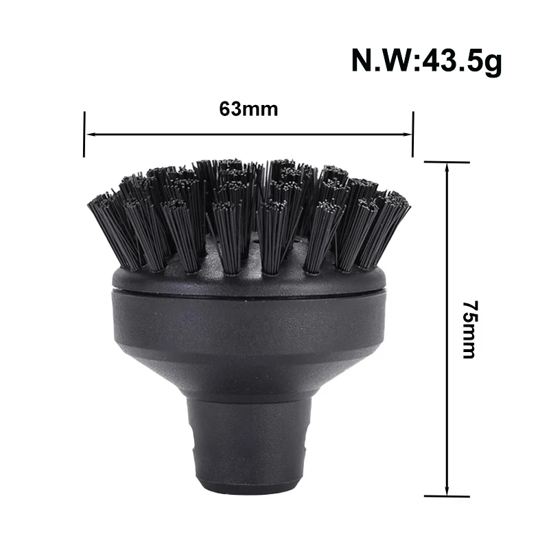 Karcher SC1 SC2 SC3 SC4 SC5 SC7 CTK10 Steam Vacuum Cleaner Accessories Cleaning Brush Round Nozzle