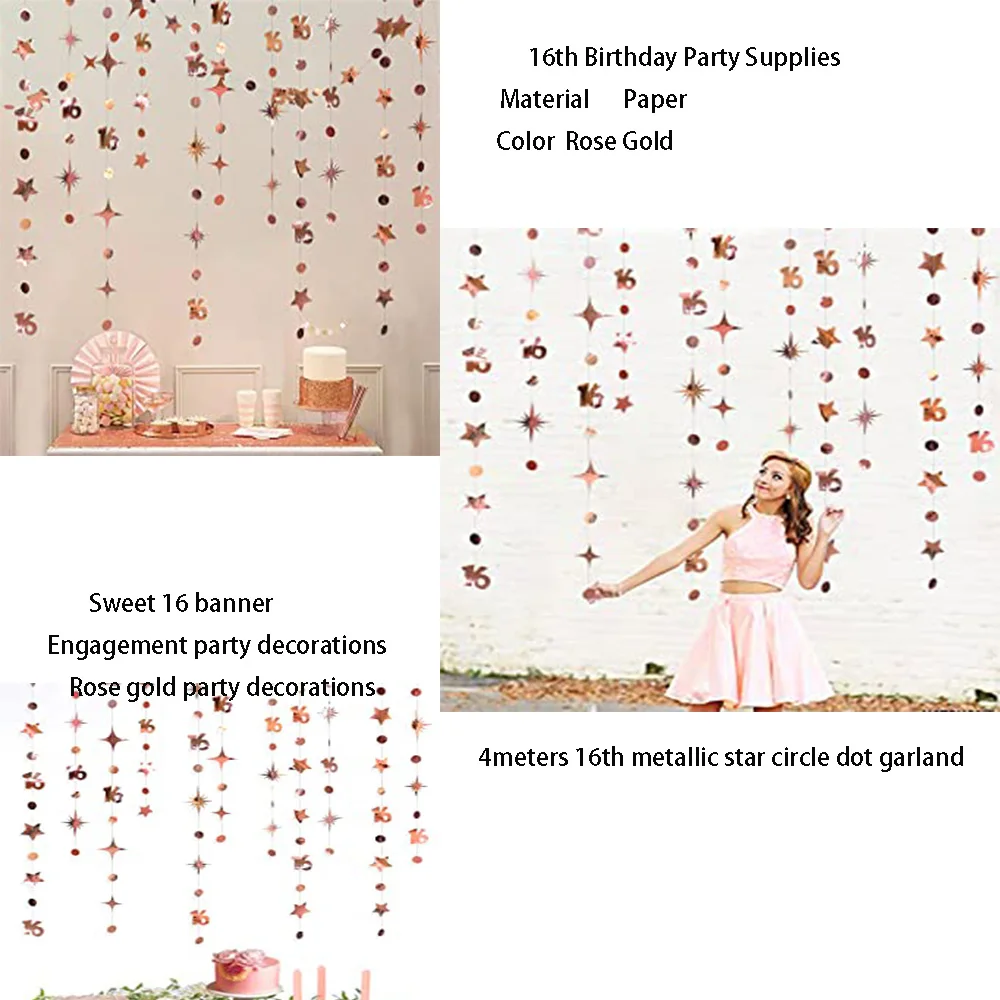 Party Decorations 16th Birthday For Girls