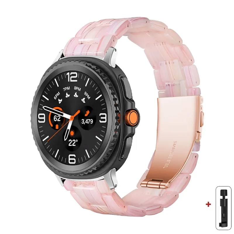 Transparent Resin Band Women's Bracelet Strap