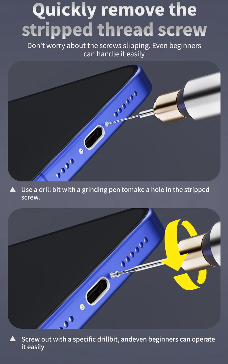 MECHANIC GDR2 Portable Electric Polishing Pen for Mobile Phone Motherboard CPU/P