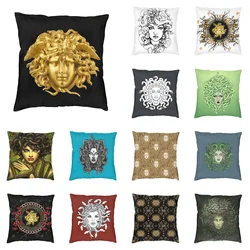 Greek mythology Medusa Snake Head Print Cushion Cover Home Living Room Sofa Car Decoration Throw Pillow