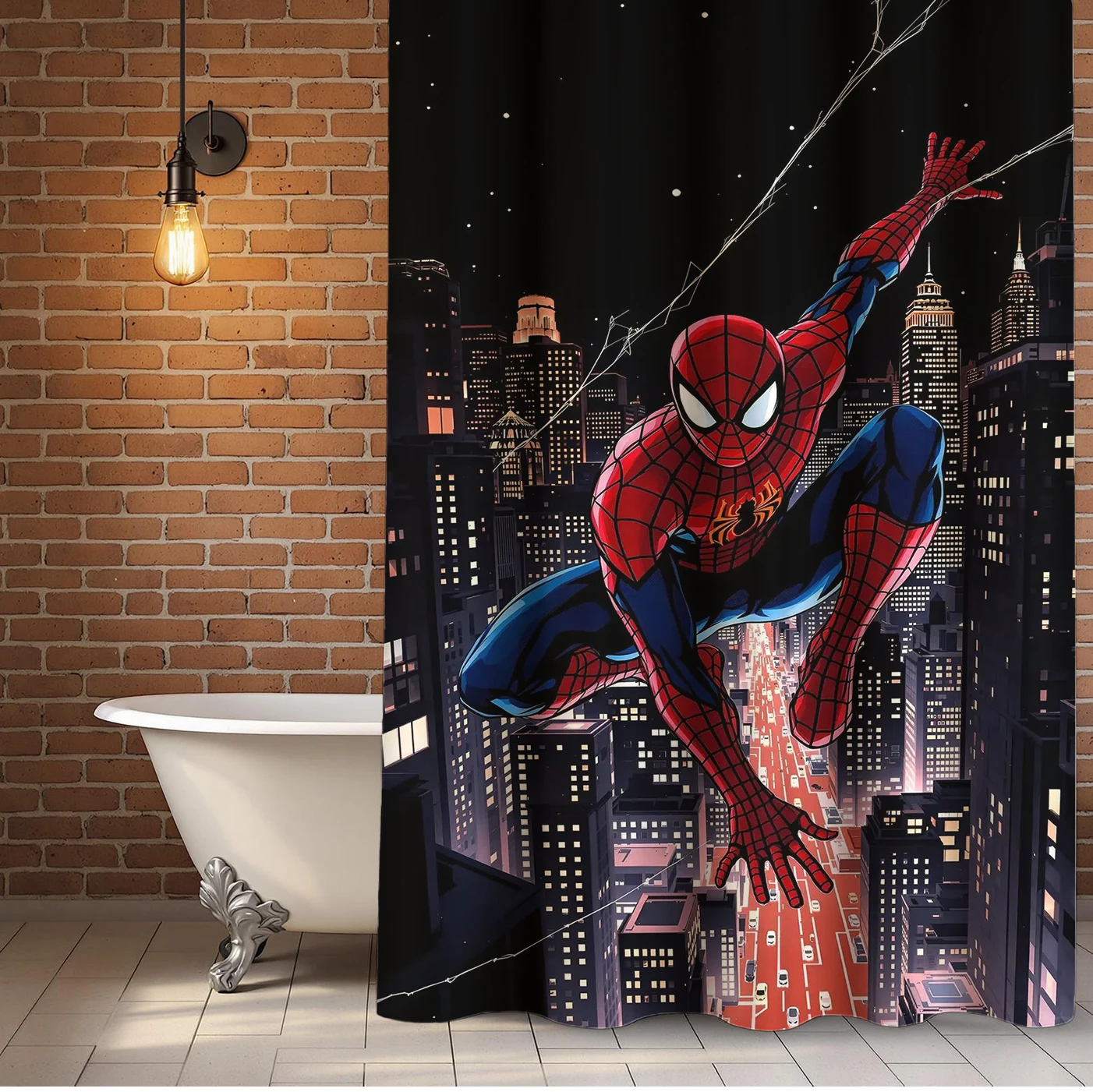 Adventure Time Shower Curtain Cartoon Home Decor Curtain Waterproof Polyester Fabric Bathroom Shower Curtain With Hooks 72in