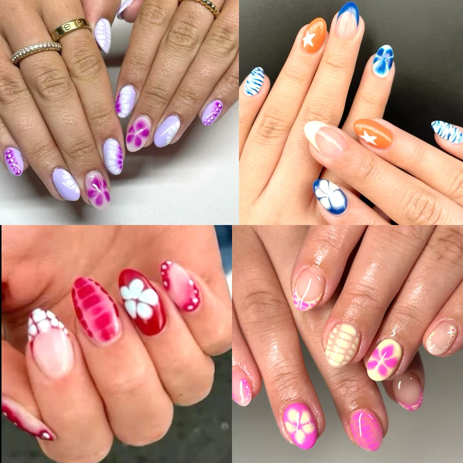 Clear Blooming Gel Polish UV LED Soak Off 6ml Nail Art Polish for Flower Spreading Effect Marble Nail Polish Gel Paint Varnish 6